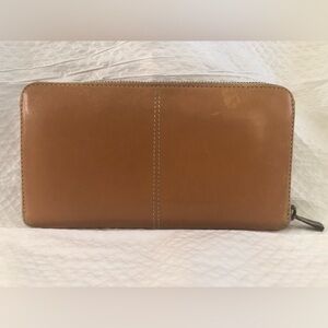 Authentic Tod's Long Leather Wallet vintage